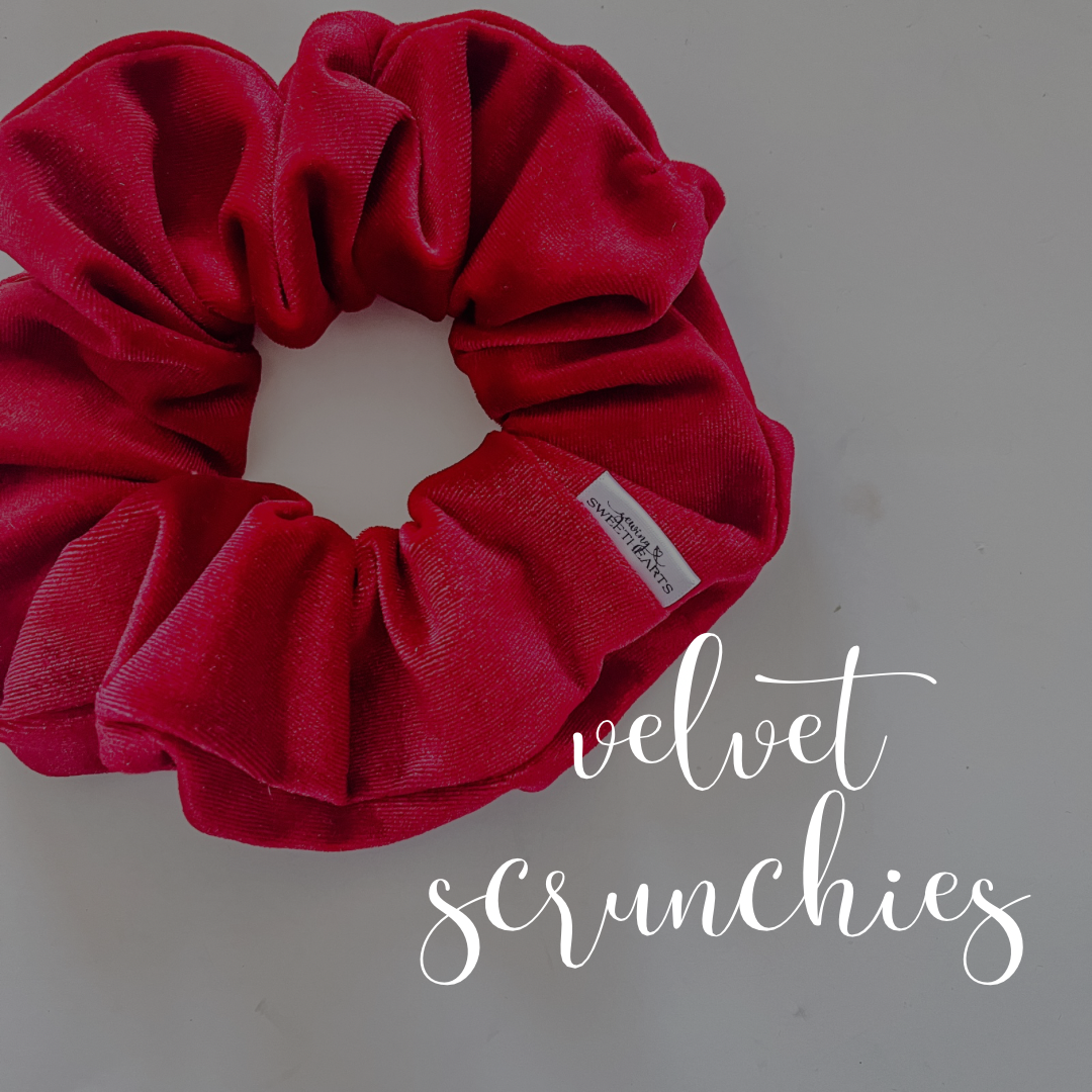 Velvet Scrunchies