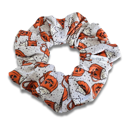 Halloween Latte Scrunchie  Sewing Sweethearts   