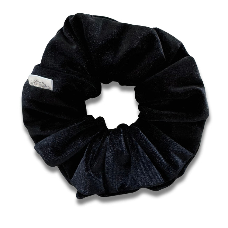 Black Velvet Scrunchie  Sewing Sweethearts   