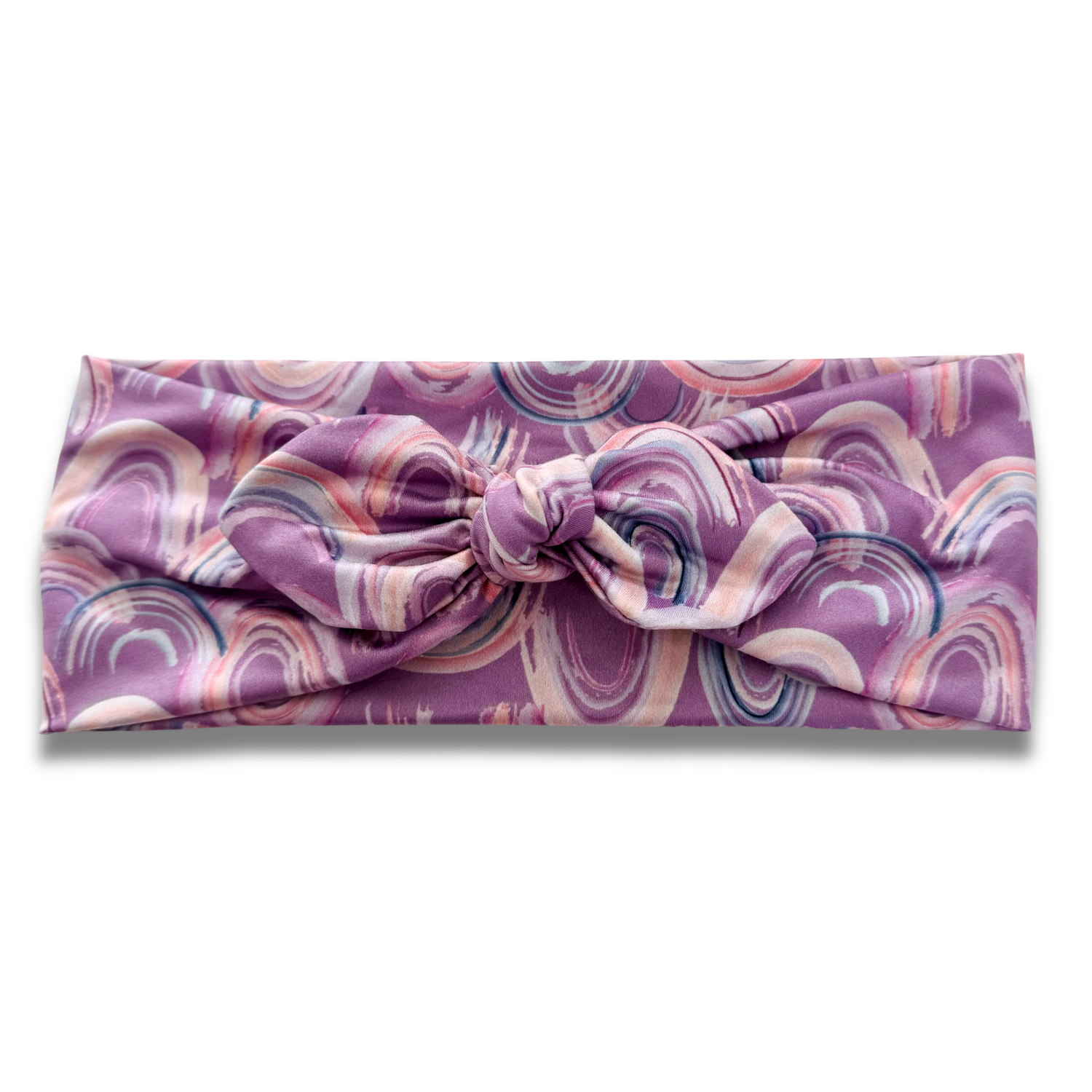 Purple Rainbows Sweetheart (or removable tie option)  Sewing Sweethearts Sweetheart with removable tie  