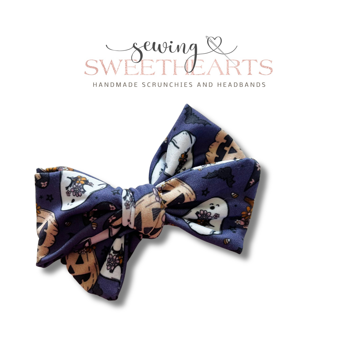 Halloween Night Bow Sweet Minis Sewing Sweethearts   