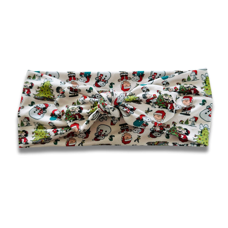 A Peanuts Christmas Sweetheart Headband (or removable tie option)  Sewing Sweethearts Sweetheart with removable tie  