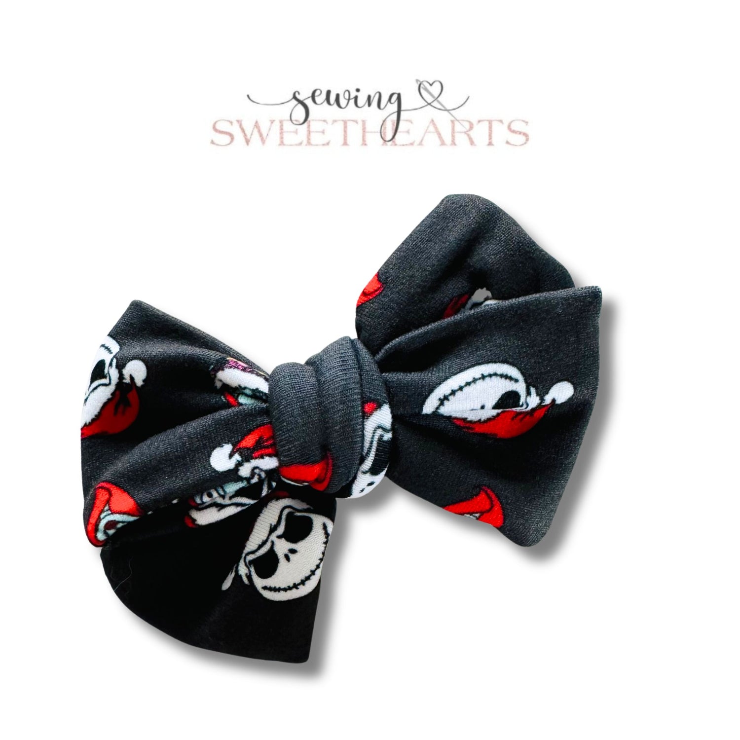 Christmas NBC Bow  Sewing Sweethearts   