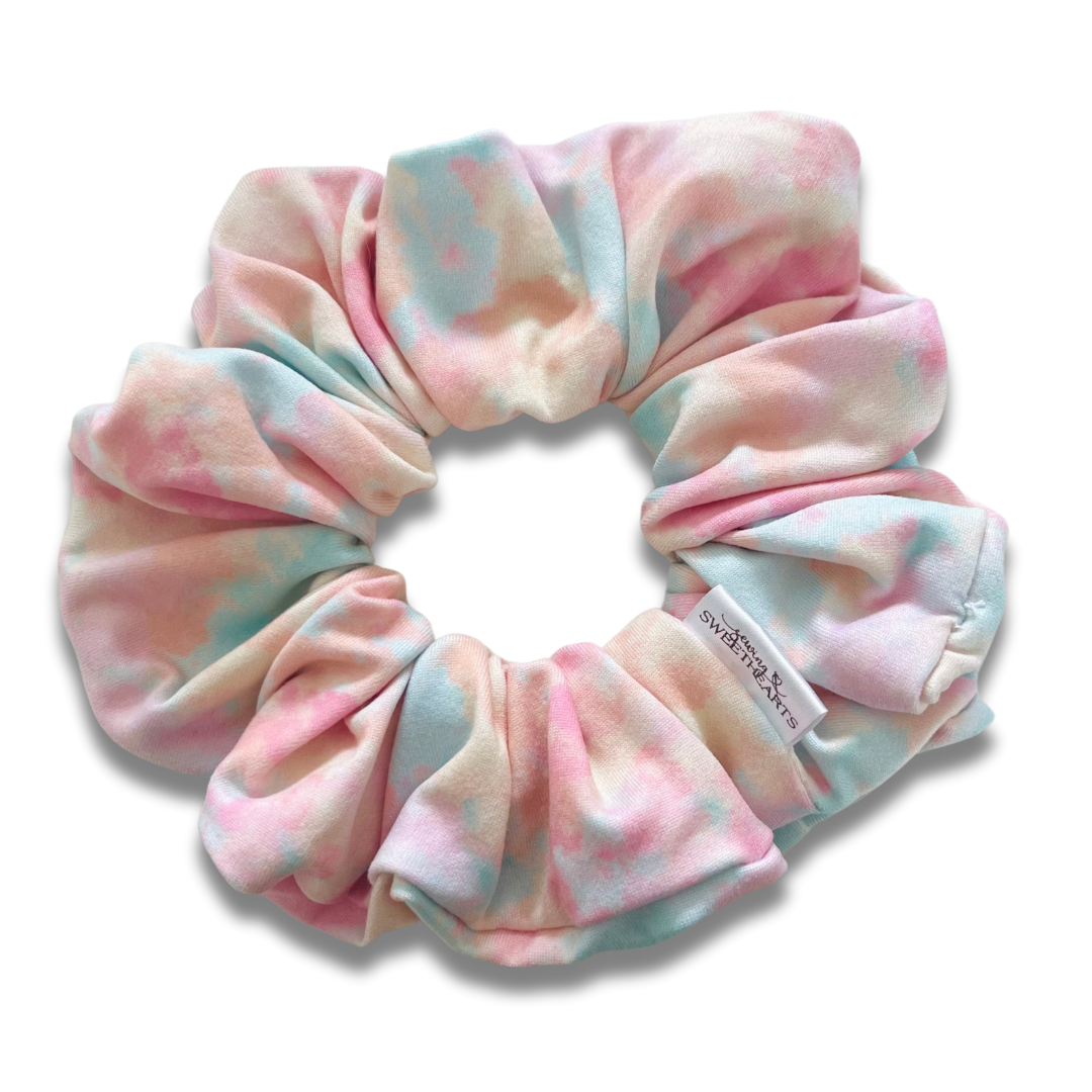 Pastel Tie Dye Scrunchie  Sewing Sweethearts   