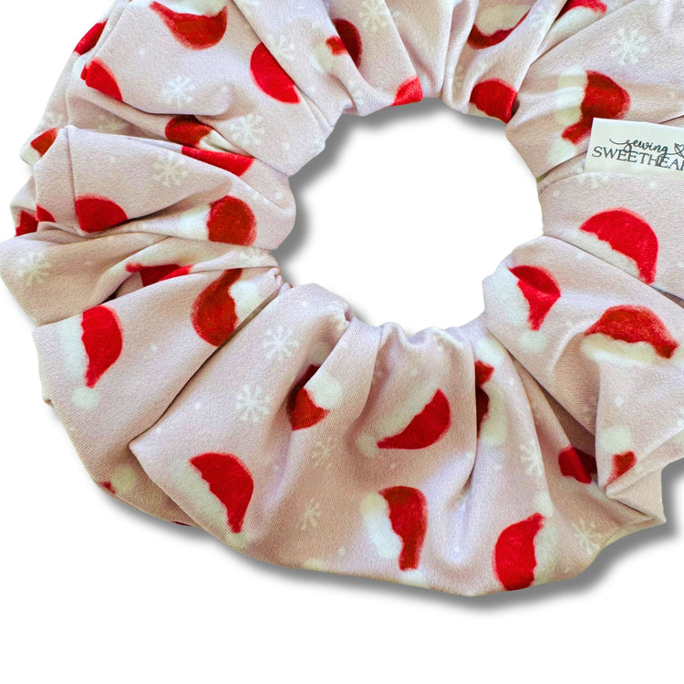 Santa Hats Scrunchie  Sewing Sweethearts   