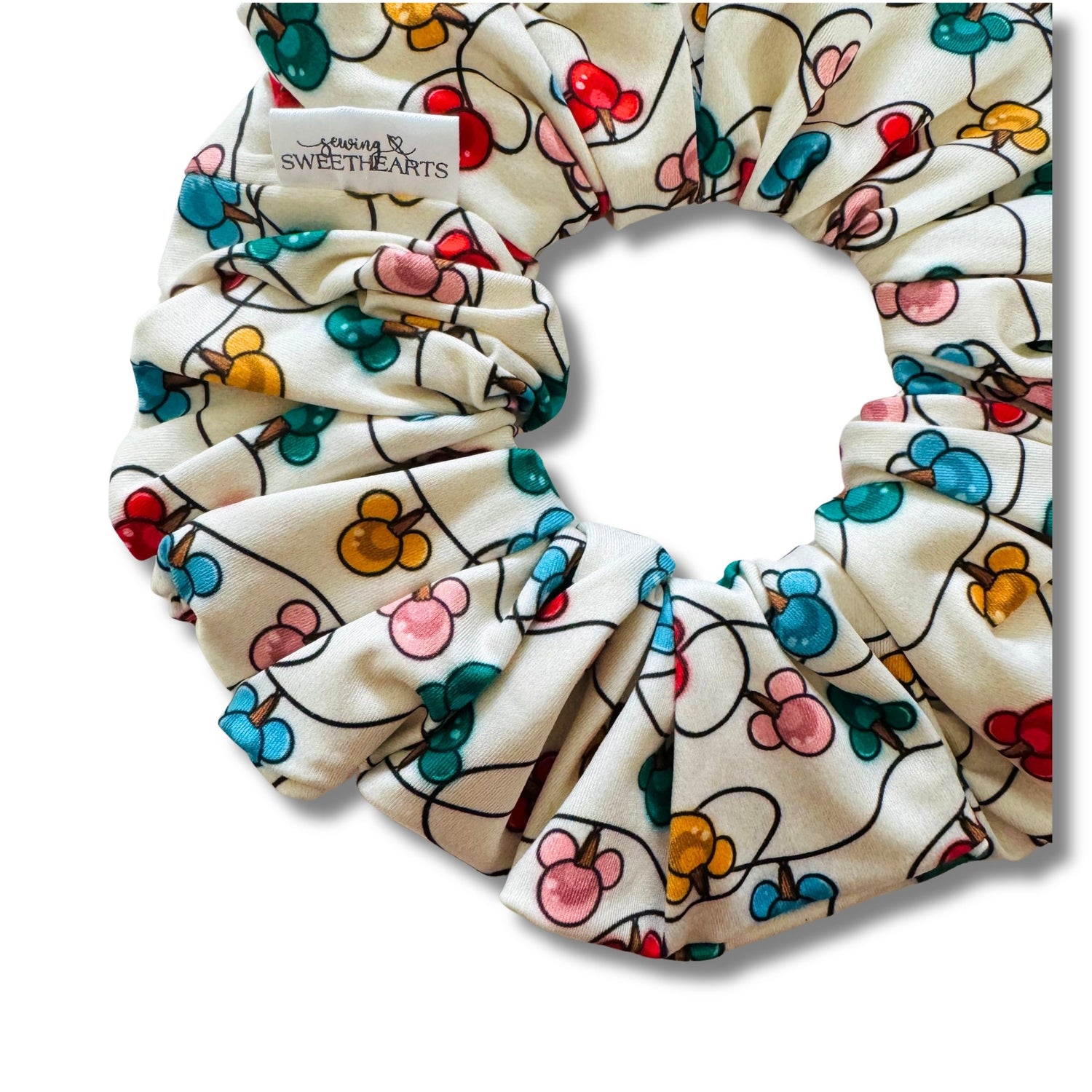 Mouse Lights **PREORDER**  Scrunchie  Sewing Sweethearts   