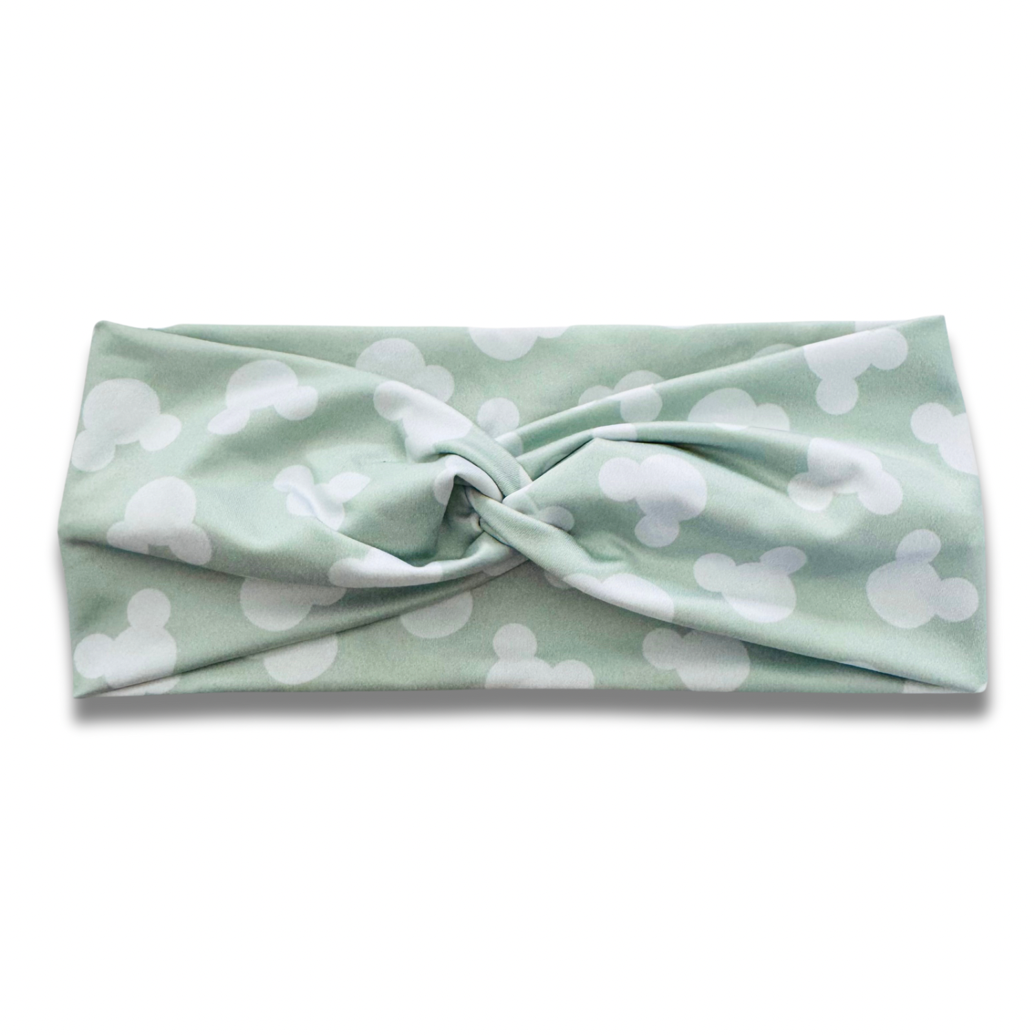 Sage Mouse Sweetheart Headband (or removable tie option) Sewing Sweethearts Sweetheart