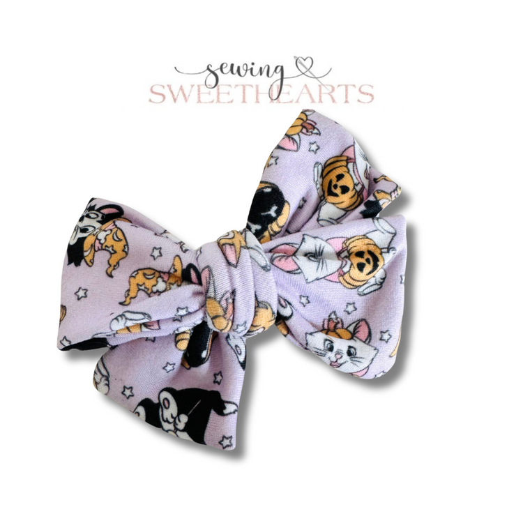 Famous Cat Costumes Bow  Sewing Sweethearts   