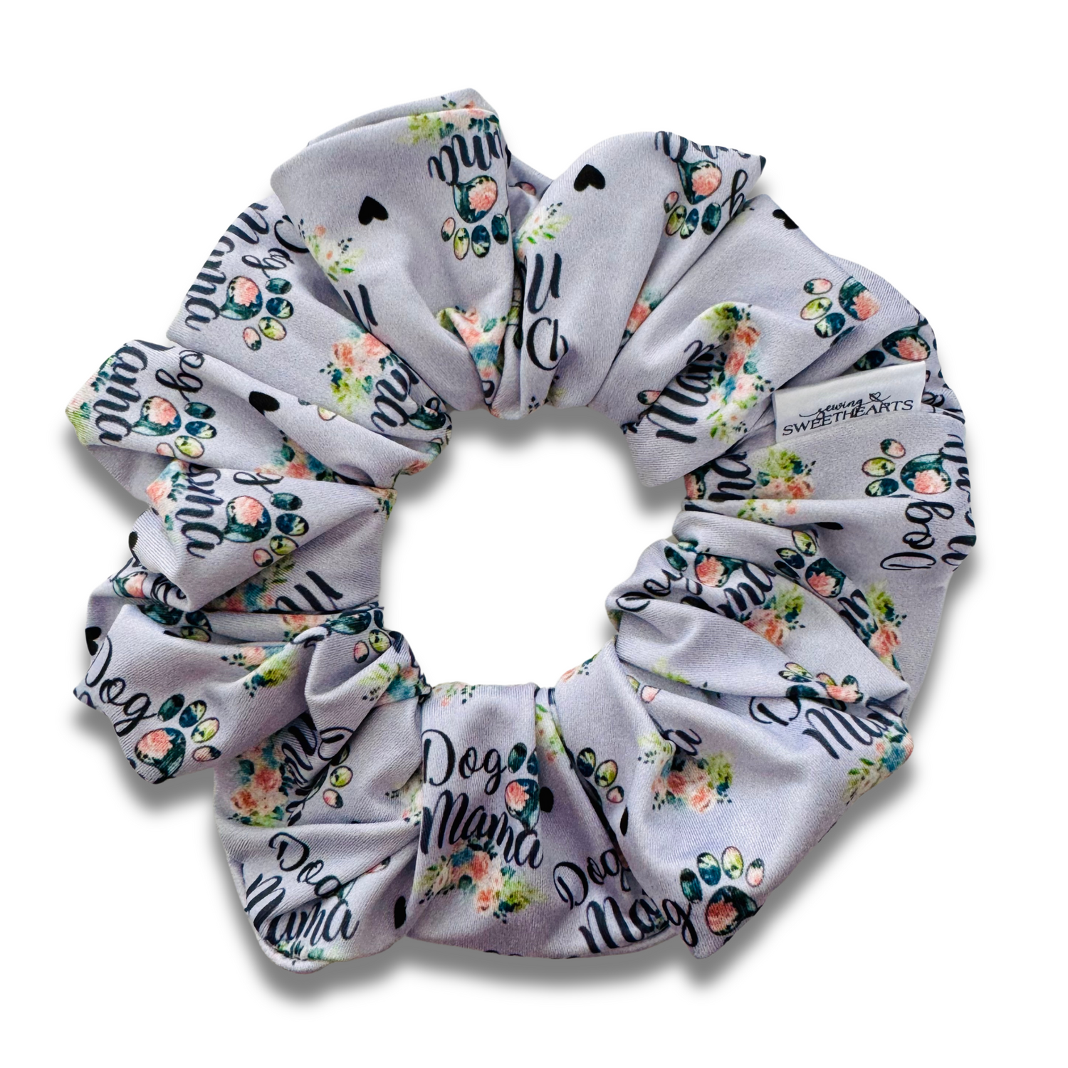 Dog Mama Scrunchie  Sewing Sweethearts   