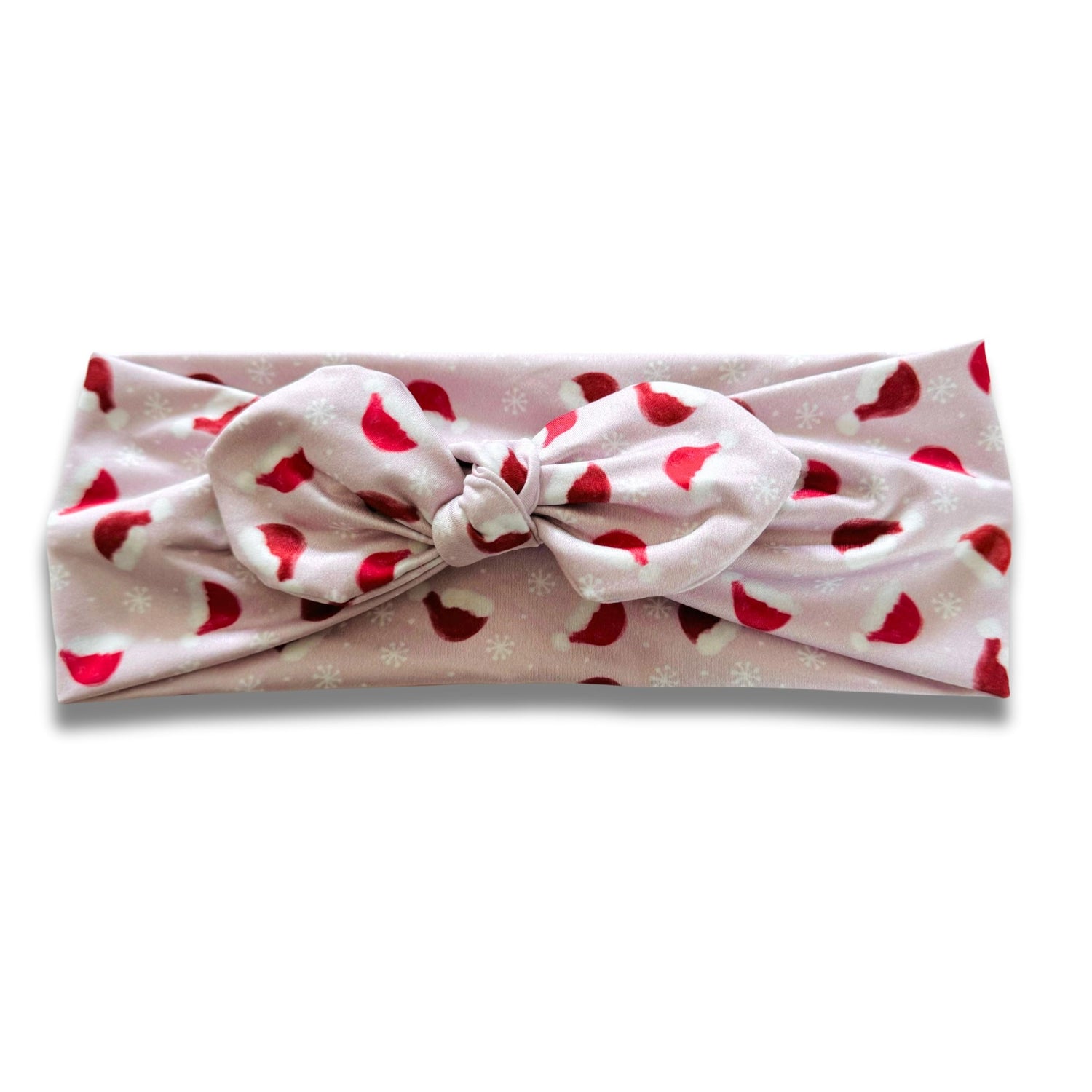 Santa Hats Sweetheart Headband (or removable tie option)  Sewing Sweethearts Sweetheart with removable tie  