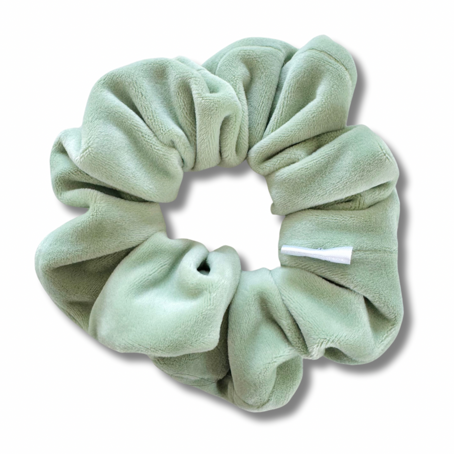 Light Sage Velvet Scrunchie  Sewing Sweethearts   