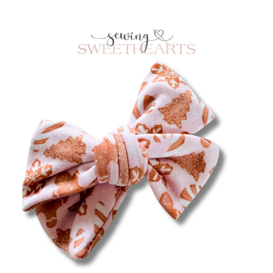 Baking Spirits Bright Bow  Sewing Sweethearts   