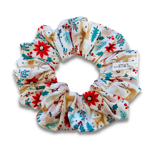 Winter Scene Scrunchie  Sewing Sweethearts   