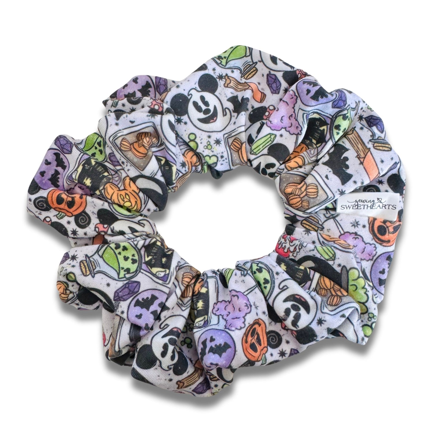 Spooky Mouse Potions Scrunchie  Sewing Sweethearts   