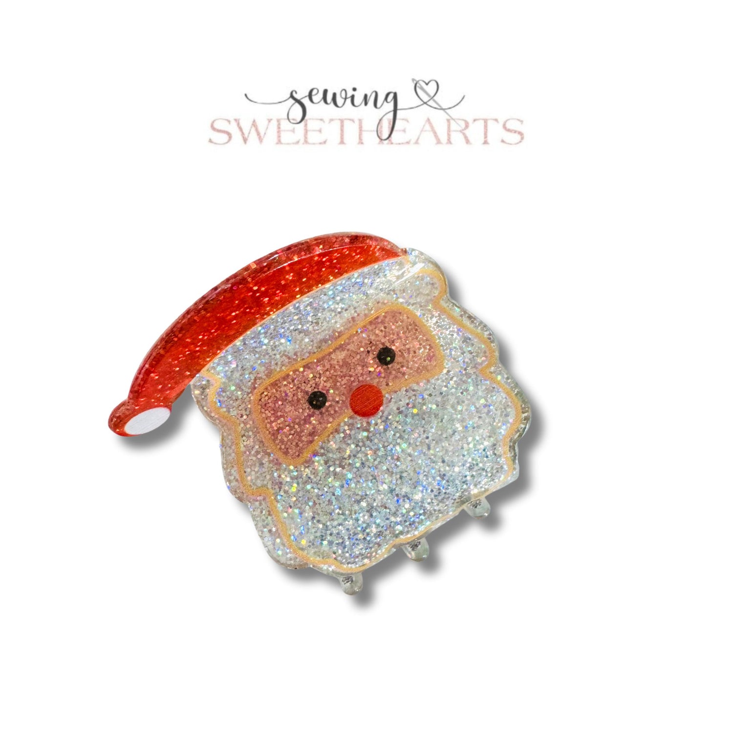 Santa Claw Clip  Sewing Sweethearts   