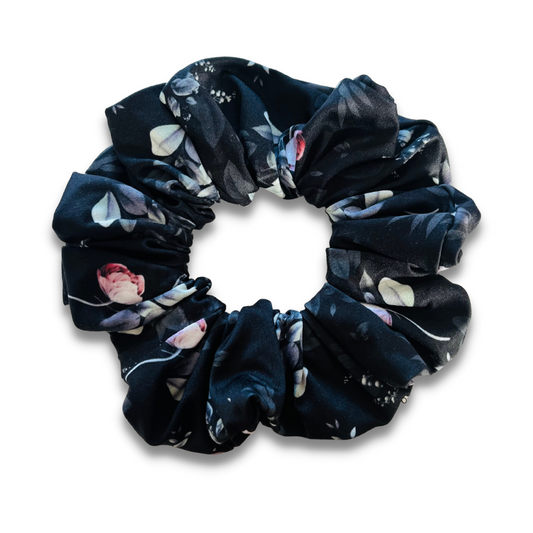 Dark Blooms Scrunchie  Sewing Sweethearts   