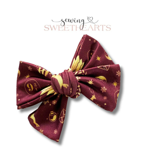 Holiday Wizards Bow  Sewing Sweethearts   