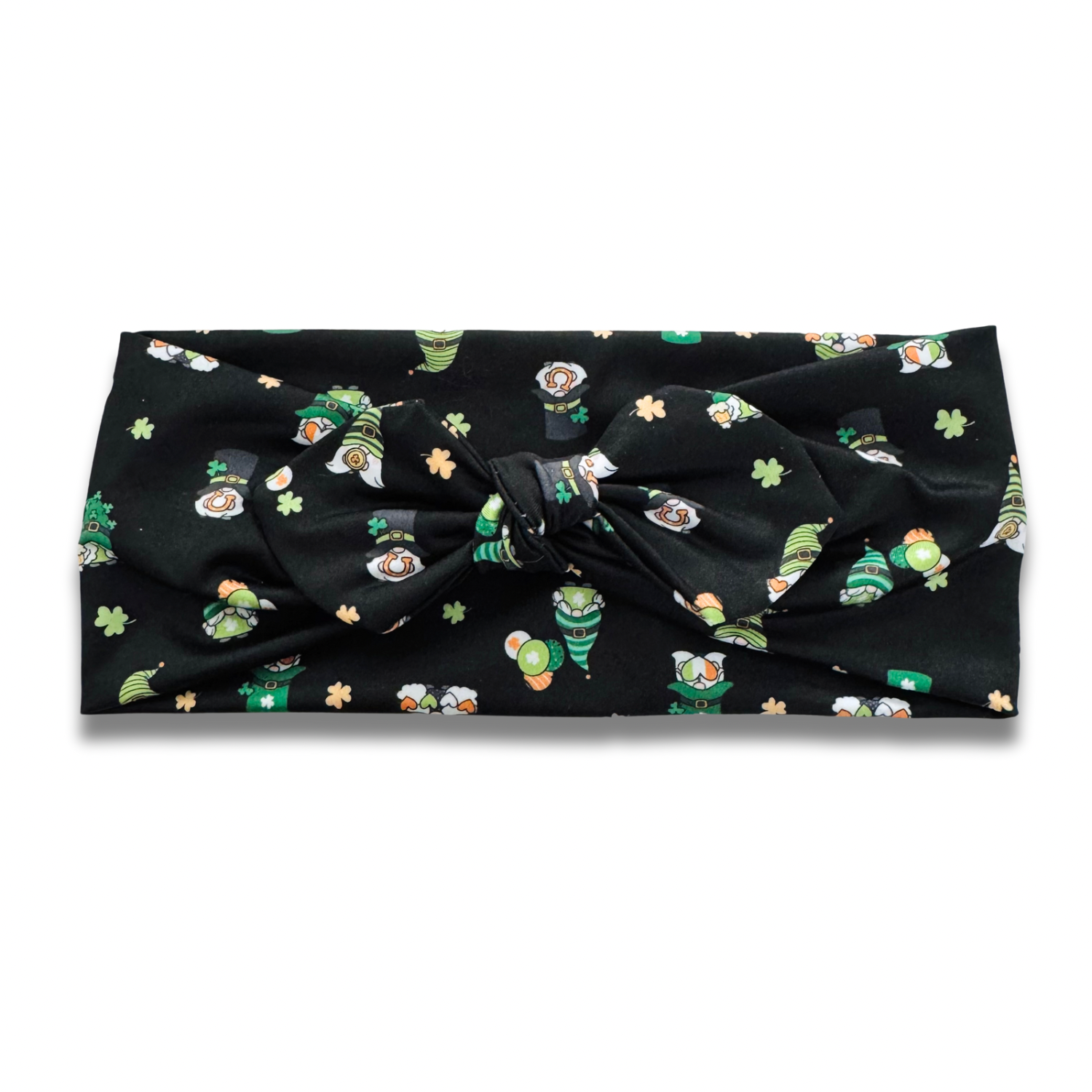 Irish Gnomes Sweetheart Headband (or removable tie option) Sewing Sweethearts Sweetheart