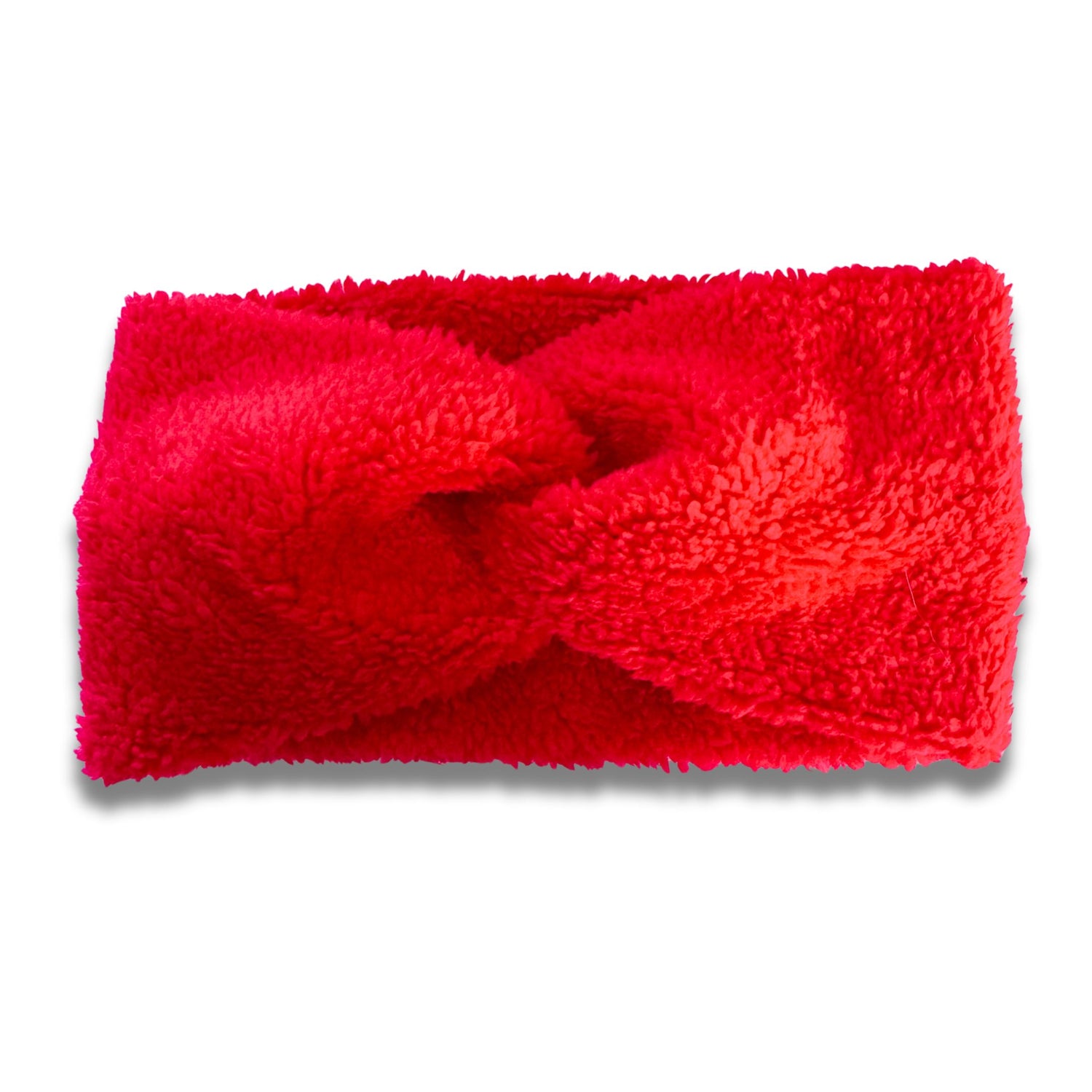 Red Sherpa Headband  Sewing Sweethearts   