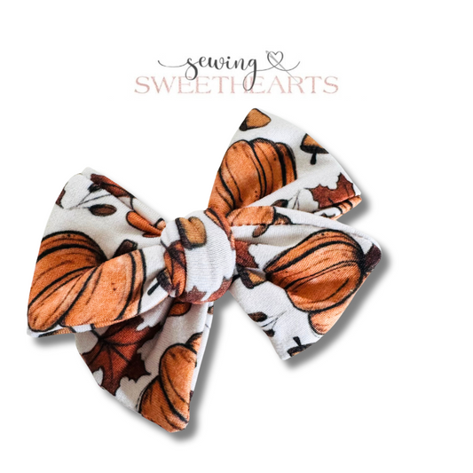 Autumn Harvest Bow  Sewing Sweethearts   