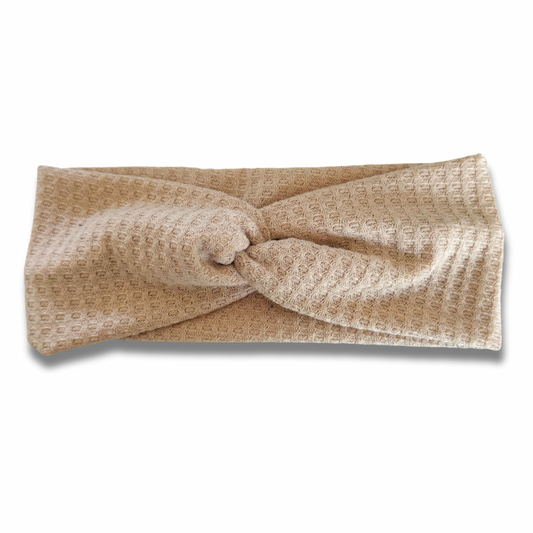 Beige Waffle Knit Sweetheart (or removable tie option)  Sewing Sweethearts Sweetheart  