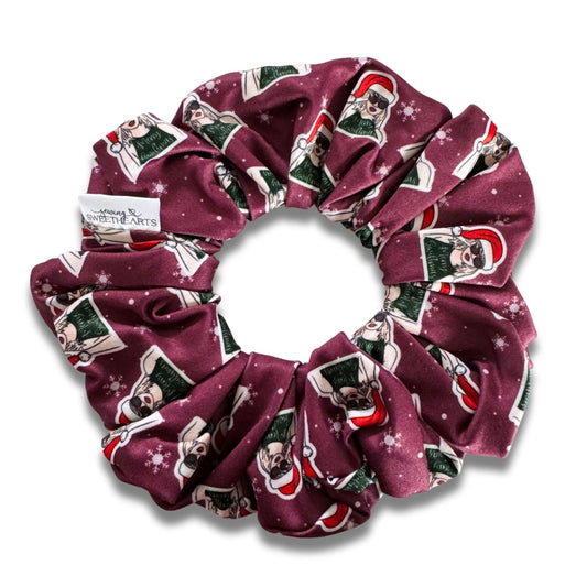 Christmas Popstar Scrunchie  Sewing Sweethearts   