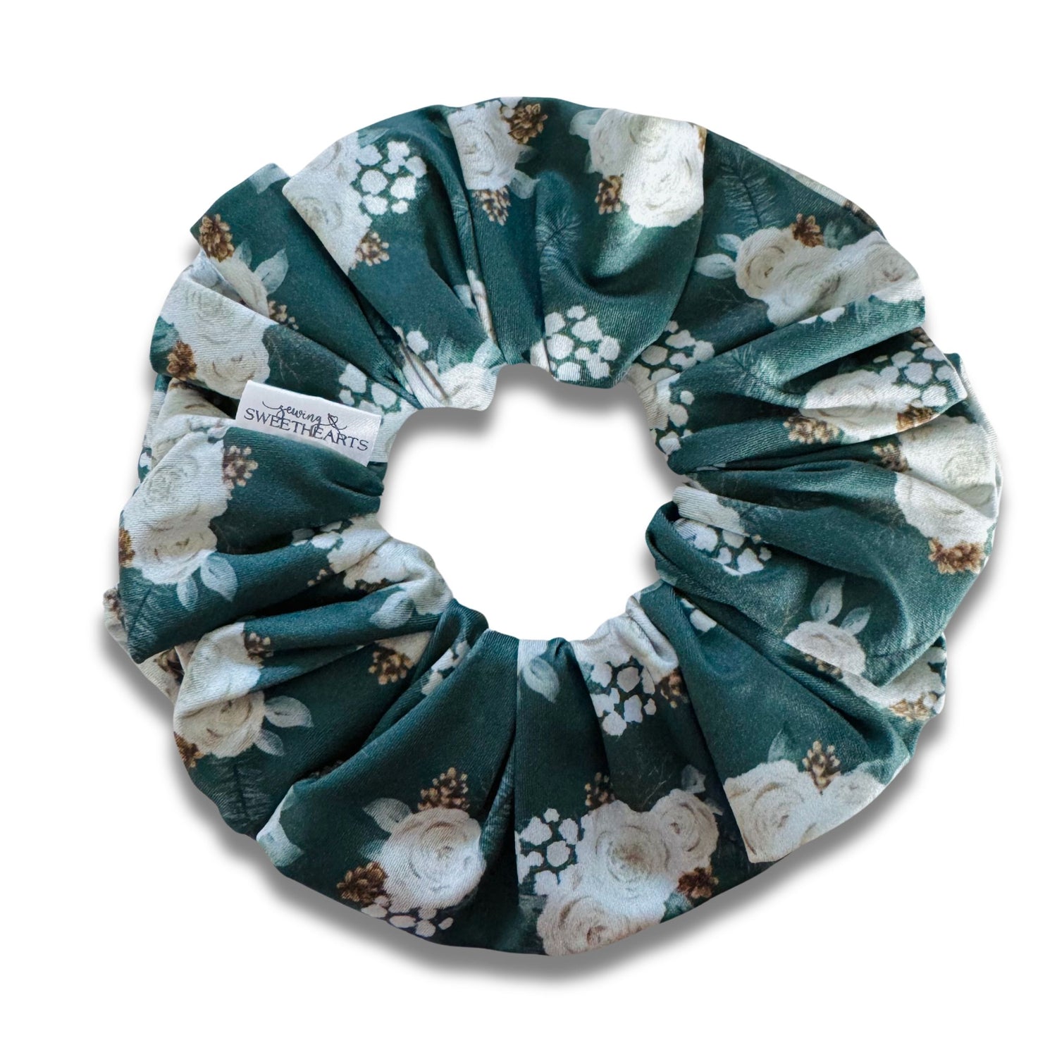 Forest Floral Scrunchie  Sewing Sweethearts   