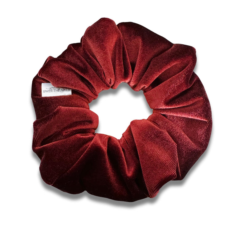 Redwood Velvet Scrunchie  Sewing Sweethearts   