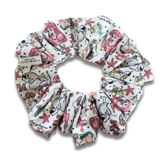 Mermaid Girl Scrunchie  Sewing Sweethearts   