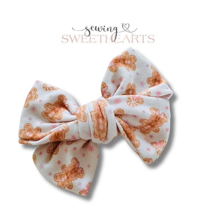 Gingerbread Mouse Bow  Sewing Sweethearts   