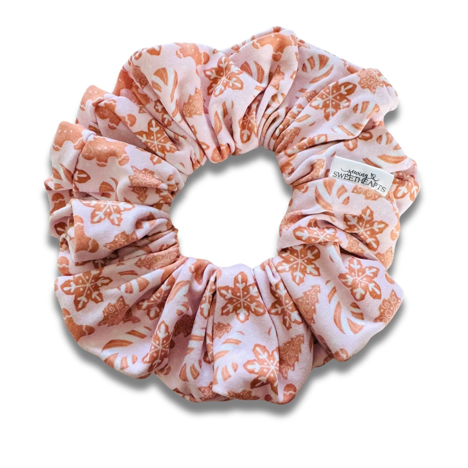 Baking Spirits Bright Scrunchie  Sewing Sweethearts   