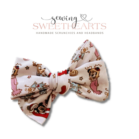 Mouse in Who Ville Bow Sweet Minis Sewing Sweethearts   