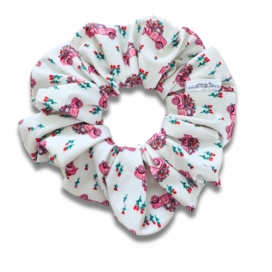 Flower Trucks Scrunchie Sewing Sweethearts