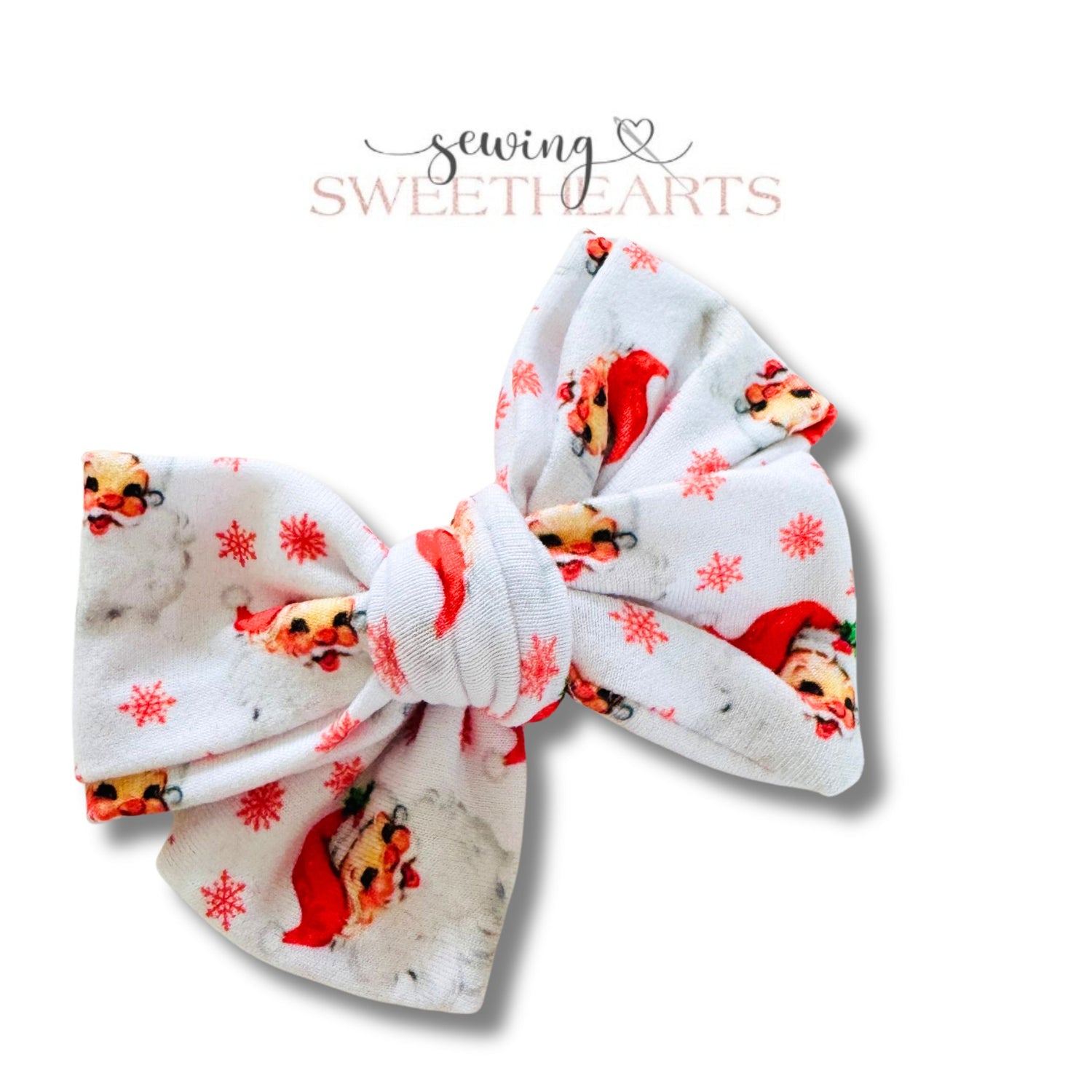 Santa Baby Bow  Sewing Sweethearts   