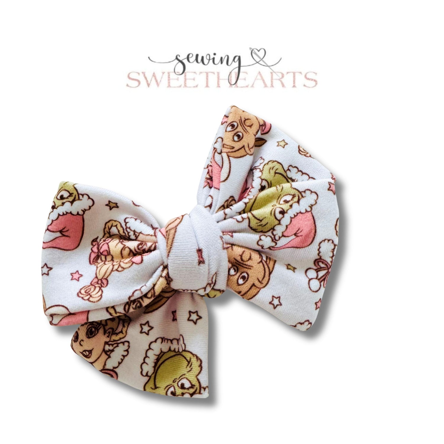 Mean One Bow  Sewing Sweethearts   