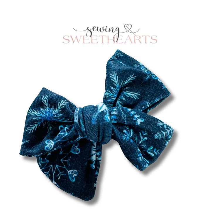 Baby It’s Cold Outside Bow  Sewing Sweethearts   