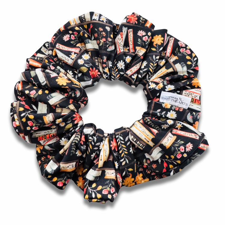 Floral Library Scrunchie Sewing Sweethearts