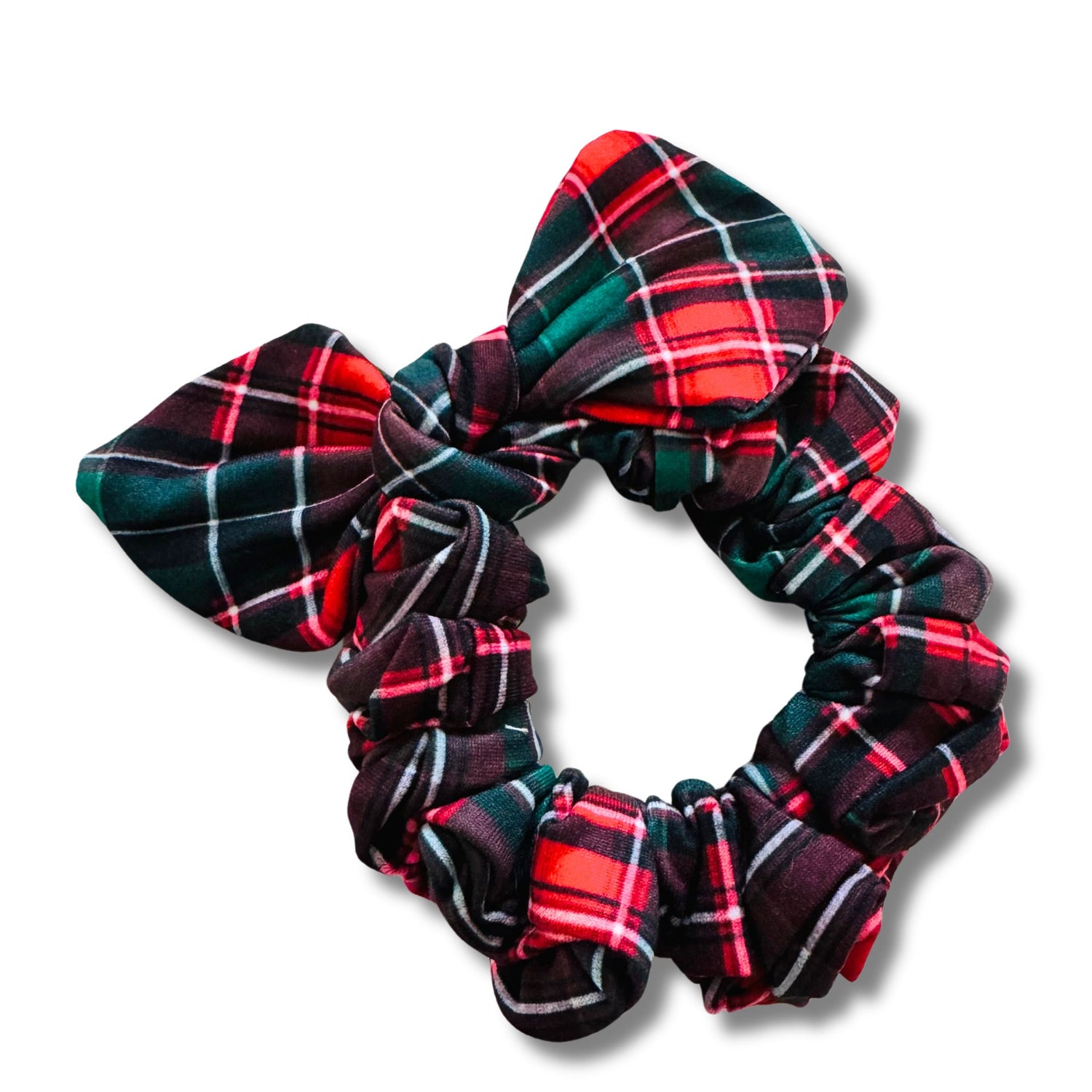 Check the Halls Bow Scrunchie  Sewing Sweethearts   