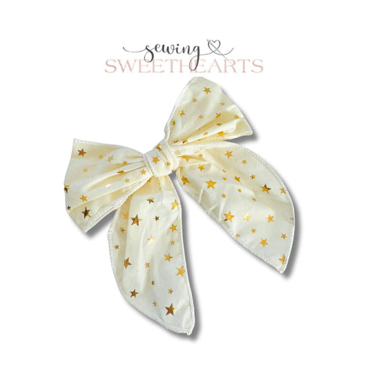 Stars Sailor Bow  Sewing Sweethearts   