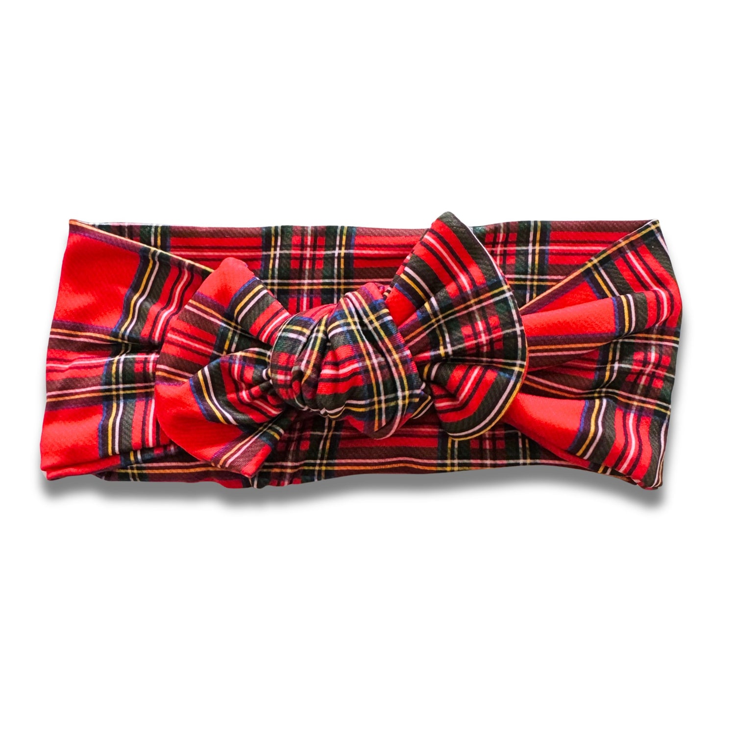 Red Plaid Plaid Sweetie Headband  Sewing Sweethearts   