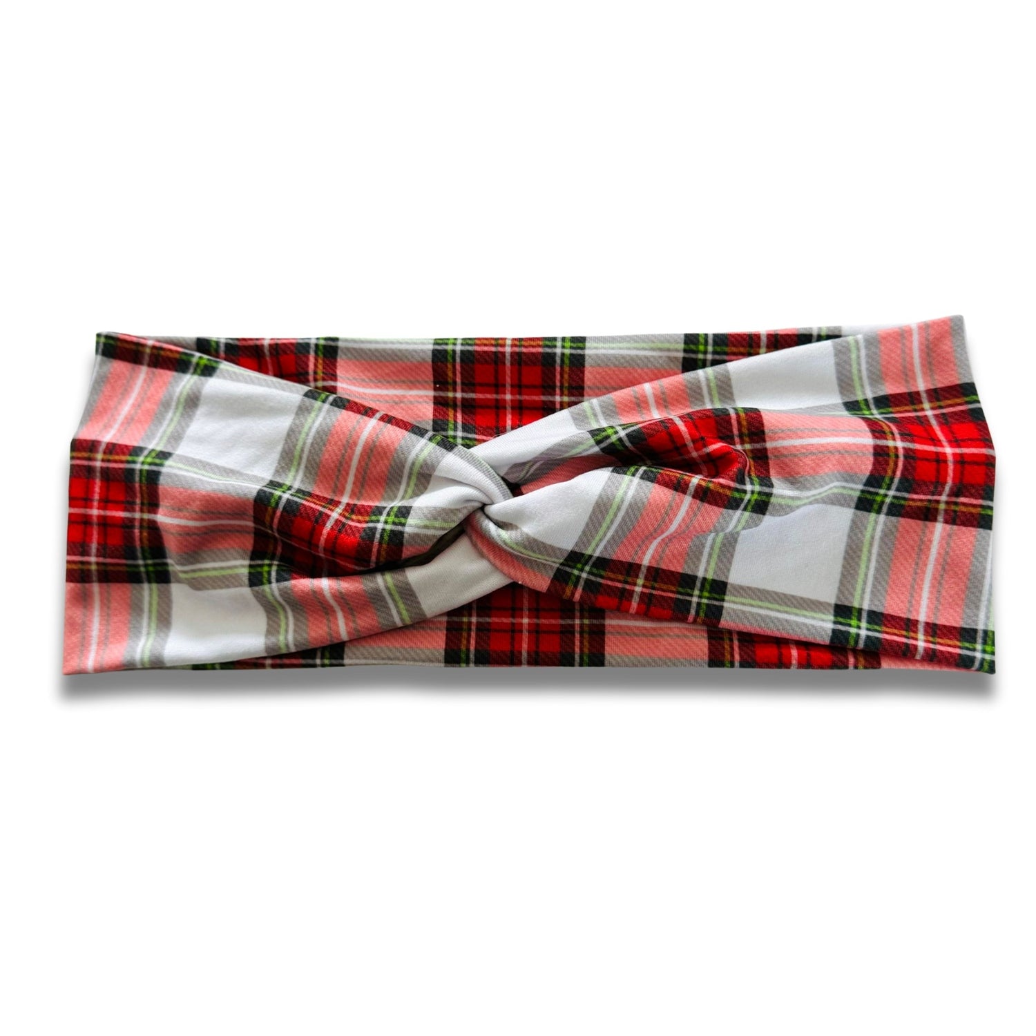 Holiday Plaid Sweetheart Headband (or removable tie option)  Sewing Sweethearts Sweetheart  