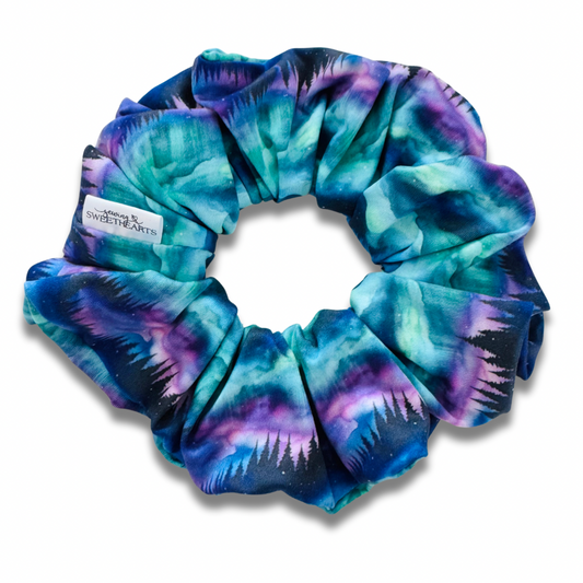 Northern Lights Scrunchie Sewing Sweethearts