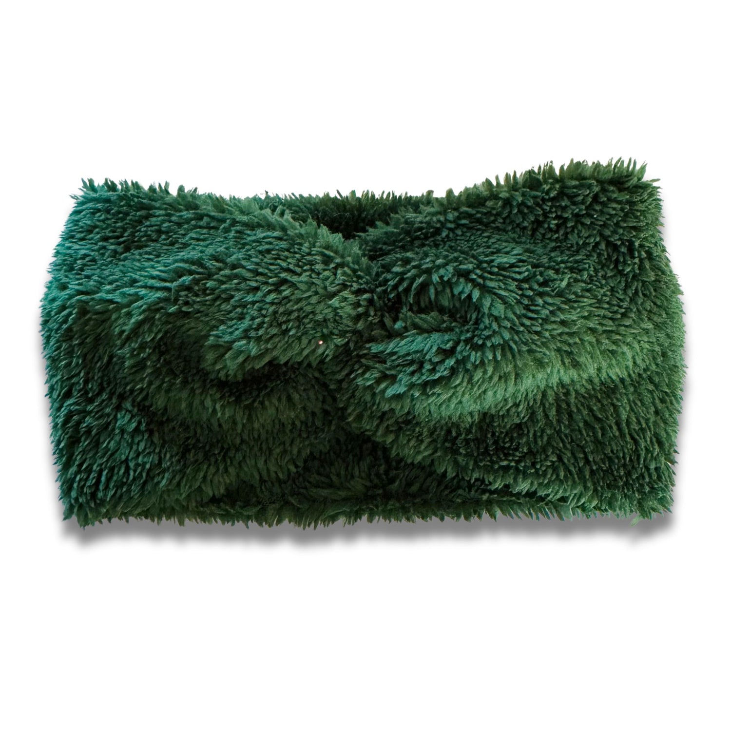 Dark Green Sherpa Headband  Sewing Sweethearts   