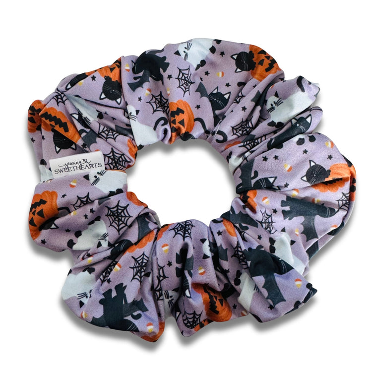 Spooky Cats Scrunchie  Sewing Sweethearts   