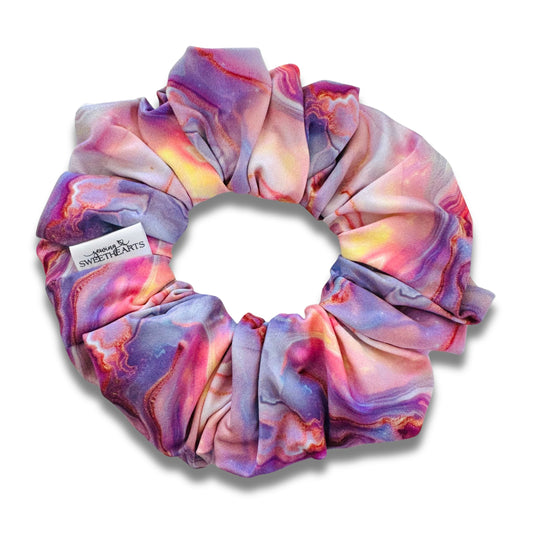 Pink Geode Scrunchie  Sewing Sweethearts   