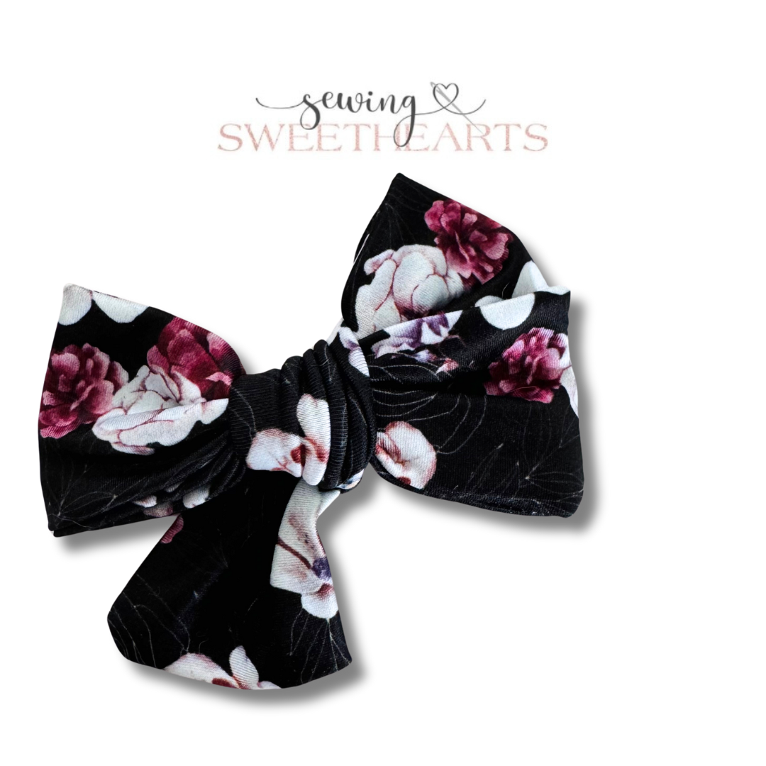 Romance Bouquet Bow  Sewing Sweethearts   