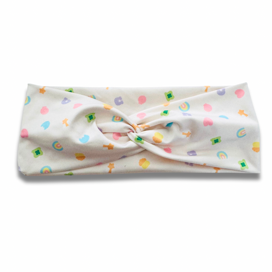 Lucky Charms Sweetheart Headband (or removable tie option) Sewing Sweethearts Sweetheart