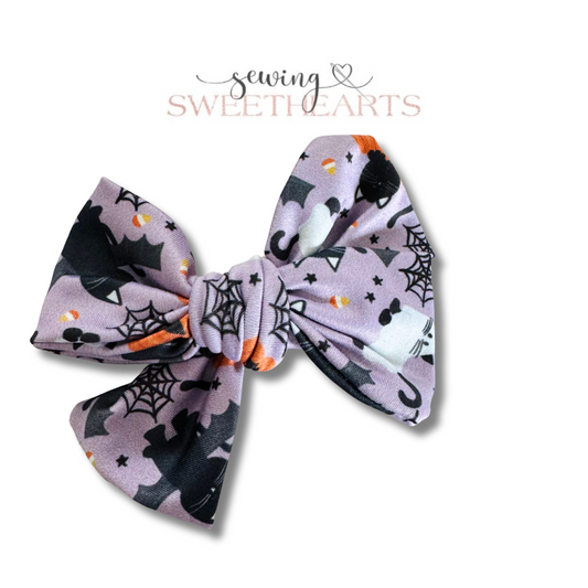 Spooky Cats Bow  Sewing Sweethearts   