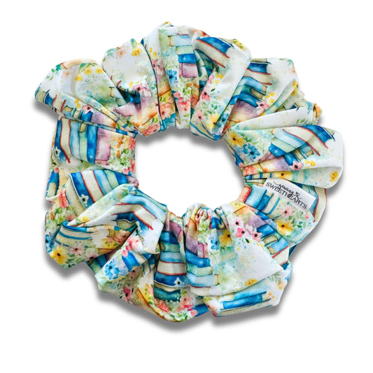 The Reading Garden Scrunchie  Sewing Sweethearts   