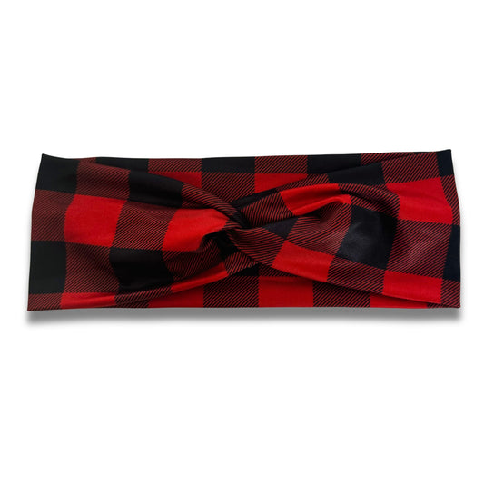 Red Buffalo Plaid Sweetheart (or removable tie option)  Sewing Sweethearts Sweetheart  